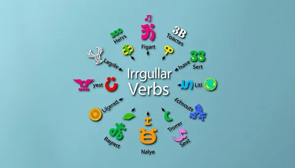 img of 50 verbos irregulares en inglés que necesitarás