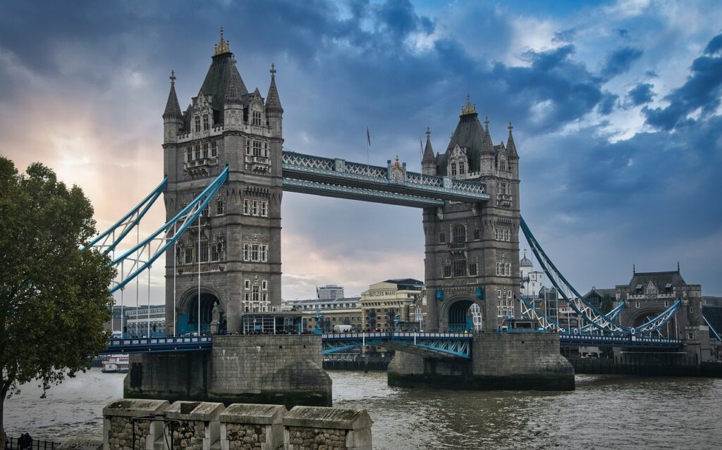 Imagen de Tower Bridge de Londres.